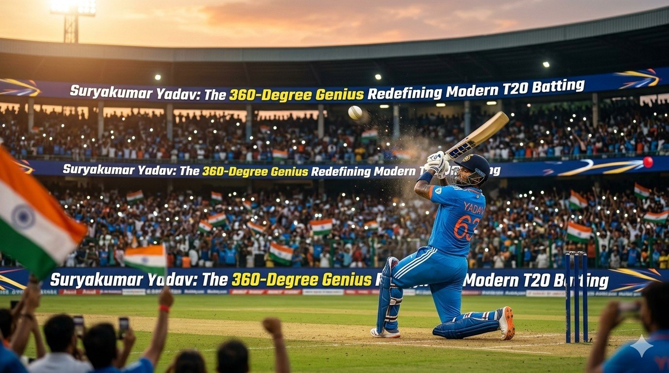 Suryakumar Yadav: The 360-Degree Genius Redefining Modern T20 Batting