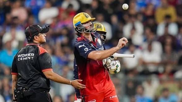 Tim David Broke The IPL Rules During The MI vs. RCB Game And Was Punished