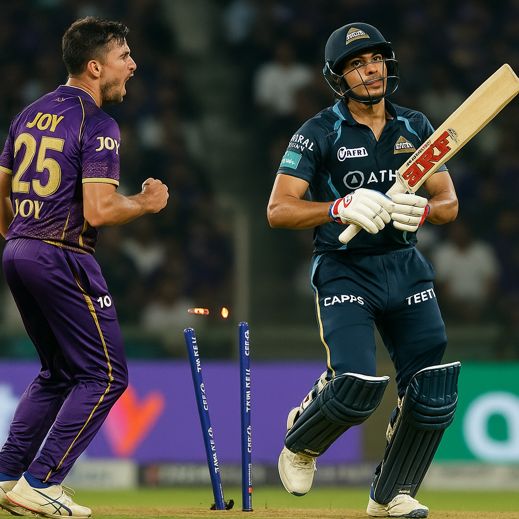 Knight Riders survive Shubman Gill scare: KKR crack GT code to keep playoff hopes breathing