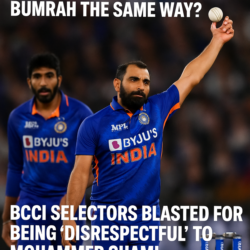 "Bakwaas, Would You Treat Jasprit Bumrah The Same Way?" BCCI Selectors Blasted For Being 'Disrespectful' To Mohammed Shami
