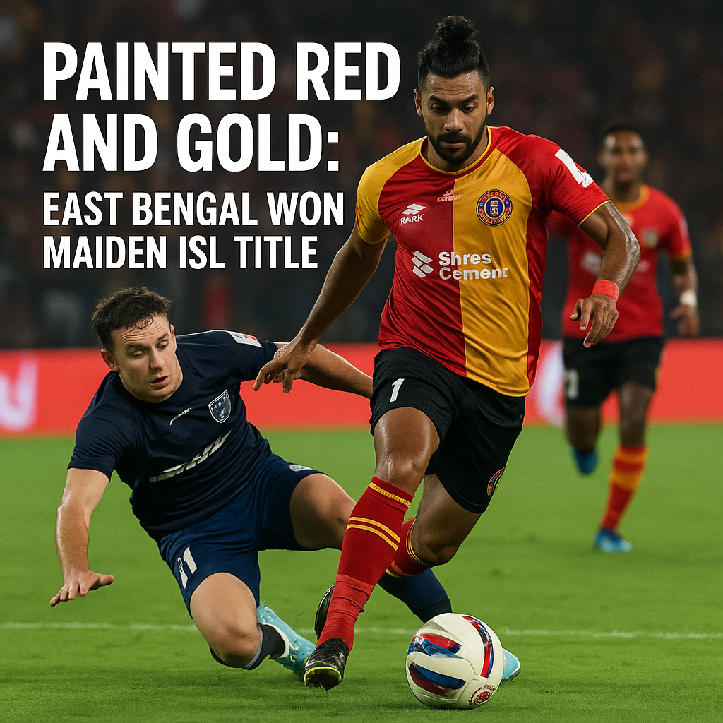 Painted Red and Gold: East Bengal won maiden ISL title