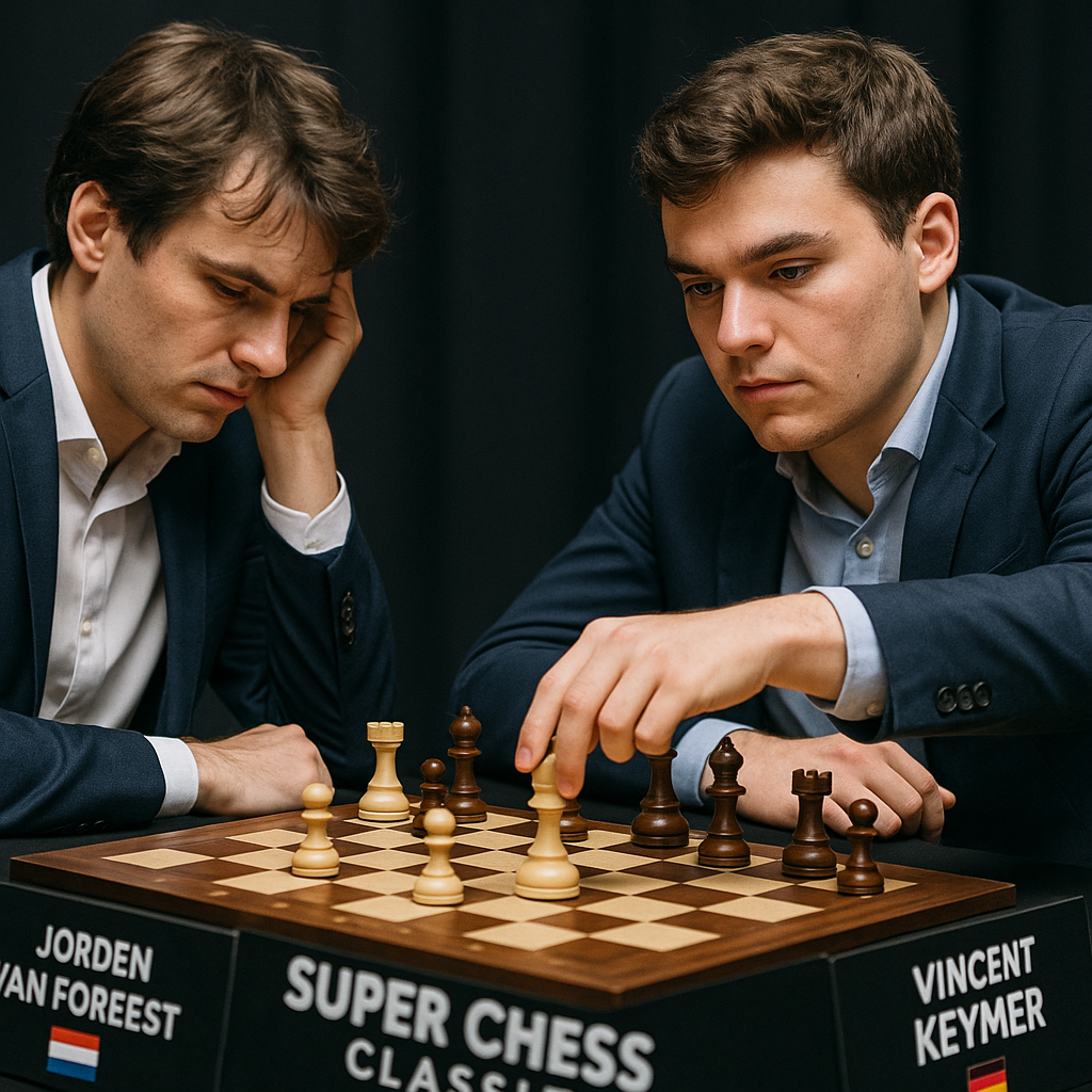 Keymer beats Van Foreest, wins Super Chess Classic Romania